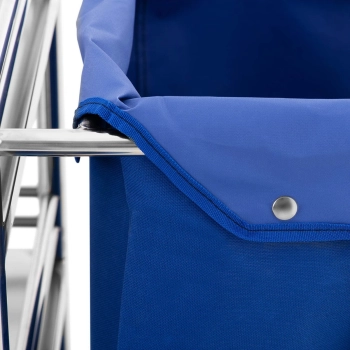  Wózek hotelowy serwisowy na pranie STAL 3 półki pojemnik kosz 88 x 44 x 87 cm - zdj. dodatkowe 2