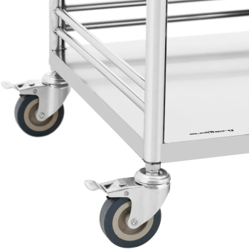  Wózek hotelowy serwisowy na pranie STAL 3 półki pojemnik kosz 88 x 44 x 87 cm - zdj. dodatkowe 3