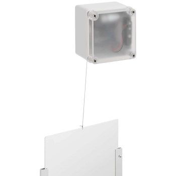  Automatyczna klapa drzwi do kurnika z czujnikiem światła zasilaniem bateryjnym LCD - zdj. dodatkowe 3