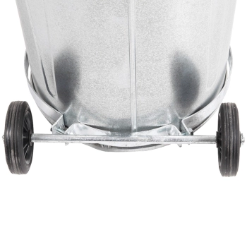  Koła kółka do kubła na popiół i odpadki MEVA 110L - zdj. dodatkowe 3