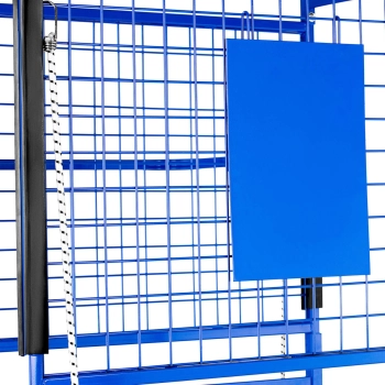  Wózek stojak kosz blacharski lakierniczy do elementów karoserii 60 x 90 x 202 cm - zdj. dodatkowe 4