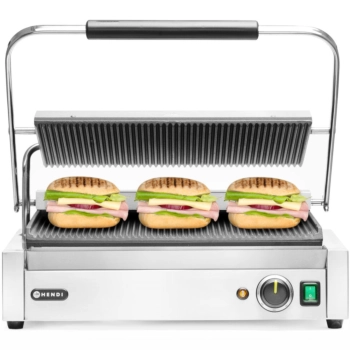  Grill elektryczny kontaktowy XL Pianini 548 x 415 mm 2700 W - Hendi 263624 - zdj. dodatkowe 8