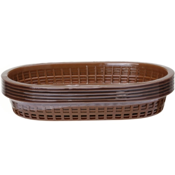  Koszyk do pieczywa owalny brązowy 6 szt. - Hendi 426296 - zdj. dodatkowe 4