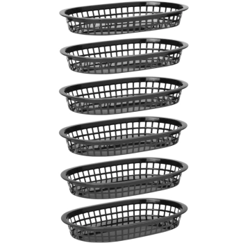  Koszyk do pieczywa owalny czarny 6 szt. - Hendi 426890 - zdj. dodatkowe 4
