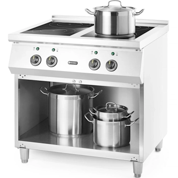  Kuchnia elektryczna indukcyjna 4-palnikowa wolnostojąca 400 V 17000 W - Hendi 237687 - zdj. dodatkowe 2