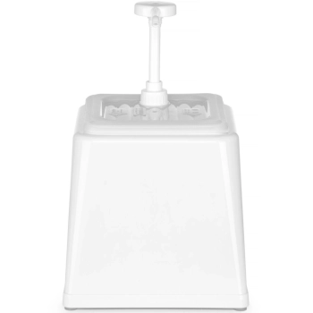  Dyspenser dozownik do sosów majonezu z pompką 2.5 l biały - Hendi 203545 - zdj. dodatkowe 1