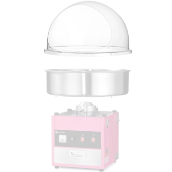  Pokrywa osłona do maszyny urządzenia do waty cukrowej śr. 520 mm - Hendi 282755 - zdj. dodatkowe 3