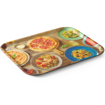  Taca antypoślizgowa do serwowania tasty pizza pasta 330 x 430 mm - Hendi 508015 - zdj. dodatkowe 1