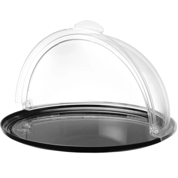  Taca ekspozycyjna bufetowa okrągła z pokrywą rolltop śr. 215 mm - Hendi 203552 - zdj. dodatkowe 2