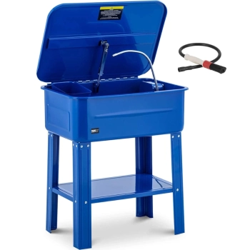  Myjka warsztatowa do narzędzi części samochodowych z pędzlem 75 l 12 l/min - zdj. dodatkowe 1