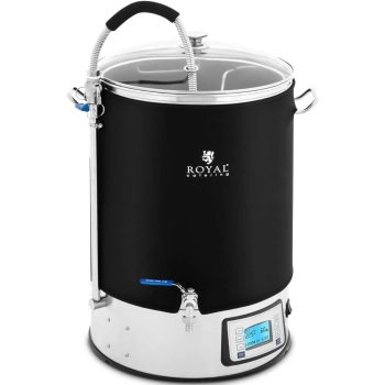  Kocioł warzelny zacierny do produkcji piwa brzeczki LCD 10-100C 40 l - zdj. dodatkowe 1