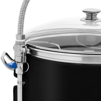  Kocioł warzelny zacierny do produkcji piwa brzeczki LCD 10-100C 40 l - zdj. dodatkowe 5