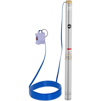  Pompa głębinowa do studni głębinowej STAL 3000 W 10800 l/h do 96 m - zdj. dodatkowe 1