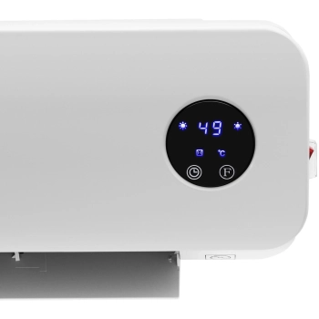  Grzejnik elektryczny ceramiczny ścienny kurtyna powietrzna z pilotem 1000/2000W - zdj. dodatkowe 2