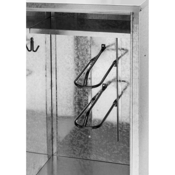  Szafka na siodło sprzęt jeździecki ze stali ocynkowanej 60 x 60 x 107 cm - zdj. dodatkowe 5