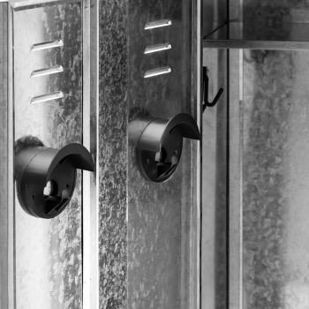  Szafka na siodło sprzęt jeździecki ze stali ocynkowanej 60 x 60 x 150 cm - zdj. dodatkowe 4