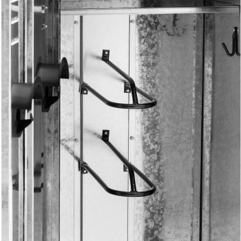  Szafka na siodło sprzęt jeździecki ze stali ocynkowanej 60 x 60 x 150 cm - zdj. dodatkowe 5