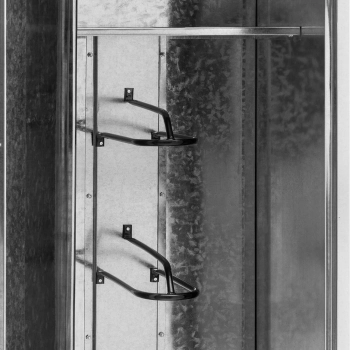  Szafka na siodło sprzęt jeździecki ze stali ocynkowanej 60 x 60 x 200 cm - zdj. dodatkowe 5