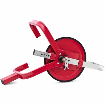  Blokada zabezpieczenie antykradzieżowe na koło uniwersalne okrągłe - zdj. dodatkowe 1