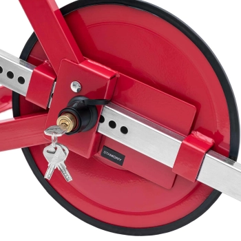  Blokada zabezpieczenie antykradzieżowe na koło uniwersalne okrągłe - zdj. dodatkowe 2