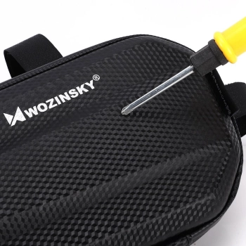  Torba rowerowa na ramę roweru 1.5 l czarny - zdj. dodatkowe 4