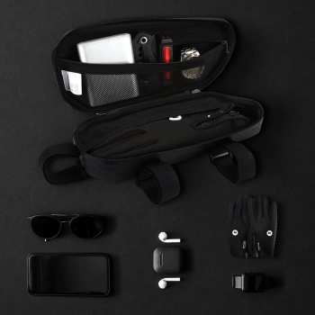  Torba rowerowa na ramę roweru 1.5 l czarny - zdj. dodatkowe 5