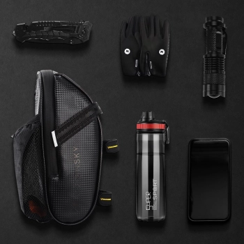  Torba rowerowa pod siodełko 1.5 l czarny - zdj. dodatkowe 5