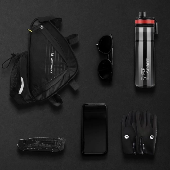  Torba rowerowa pod ramę 1.5l czarna - zdj. dodatkowe 7