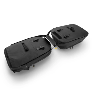  Torba rowerowa podwójna plecak 2w1 30l czarna - zdj. dodatkowe 6