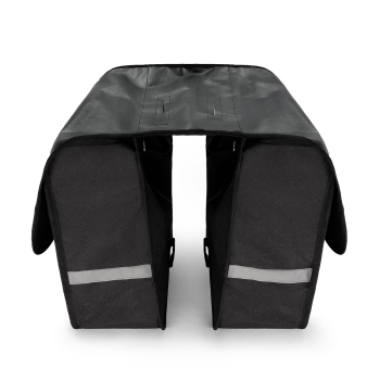  Sakwa rowerowa na bagażnik podwójna 28 l czarna - zdj. dodatkowe 2