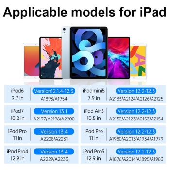  Rysik pen pojemnościowy stylus do iPad aktywny biały - zdj. dodatkowe 7