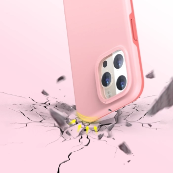  Etui do iPhone 13 Pro MFM Anti-drop case różowy - zdj. dodatkowe 4
