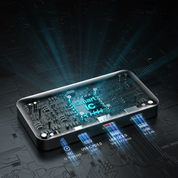  Ładowarka solarna słoneczna składana 120W DC 3 xUSB czarna - zdj. dodatkowe 3