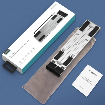  Podstawka stacja do laptopa PD USB-C HDMI 2xUSB-A 1xUSB-C 1xSD 1xTF czarny - zdj. dodatkowe 4