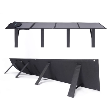  Ładowarka solarna słoneczna 100W składana USB-C 2xUSB PD QC czarna - zdj. dodatkowe 2