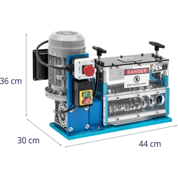  Odizolowywacz korowarka do ściągania izolacji z kabli i przewodów 750 W - 10 wejść - zdj. dodatkowe 6