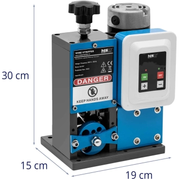  Odizolowywacz korowarka do ściągania izolacji z kabli i przewodów 400 W - zdj. dodatkowe 5
