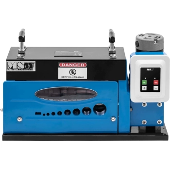  Odizolowywacz korowarka do ściągania izolacji z kabli i przewodów 400 W - 9 wejść - zdj. dodatkowe 5