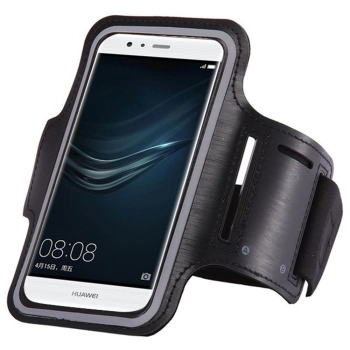  Armband do biegania opaska na ramię na telefon smartfon 6 cali czarny - zdj. dodatkowe 1