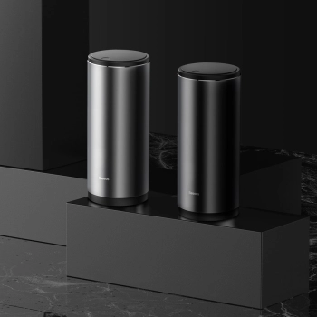  Mini kosz na śmieci z pokrywką do auta samochodu czarny - zdj. dodatkowe 7