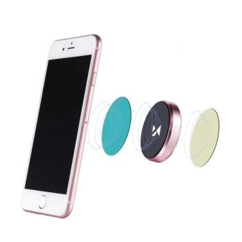  Uchwyt samochodowy na telefon na deskę rozdzielczą magnetyczny czarny - zdj. dodatkowe 7