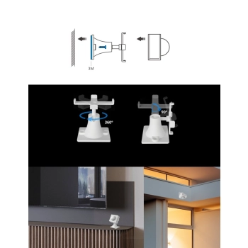  Podstawka samoprzylepny uchwyt do czujnika ruchu ZigBee - zdj. dodatkowe 3