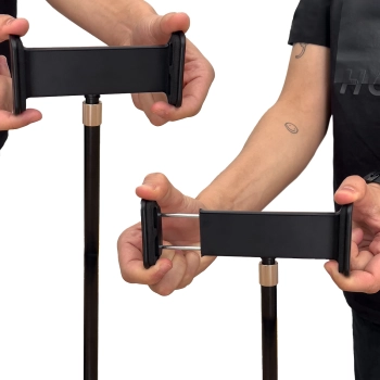  Stojak na tablet i telefon na biurko czarny - zdj. dodatkowe 8