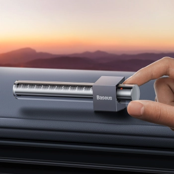  Tabliczka parkingowa na numer telefonu na deskę rozdzielczą szara - zdj. dodatkowe 8