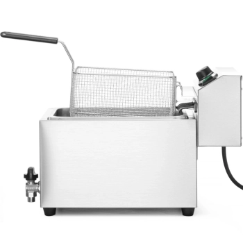  Frytownica elektryczna nastawna z kranem spustowym 400 V 66000 W 10 l - Hendi 209424 - zdj. dodatkowe 9