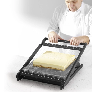  Gitara cukiernicza krajalnica manualna do ciasta 3 ramki - Hendi 195789 - zdj. dodatkowe 2