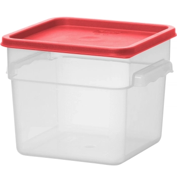  Pojemnik spożywczy do przechowywania żywności z podziałką 5.7 l 235 x 235 x 180 mm - Hendi 870921 - zdj. dodatkowe 1