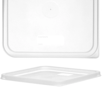 Pokrywka do pojemnika na żywność transparentna 235 x 235 mm - Hendi 870983