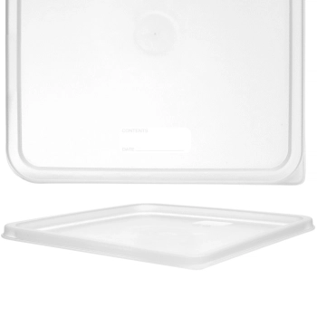 Pokrywka do pojemnika na żywność transparentna 290 x 290 mm - Hendi 870990