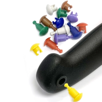  Nóż radełko do pizzy z klipsami HACCP śr. 100 mm - Hendi 617014 - zdj. dodatkowe 3